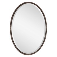 Зеркало Sherise Bronze Oval Mirror