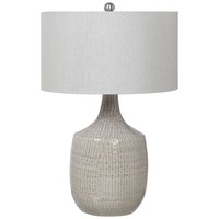 Лампа Felipe Gray Table Lamp
