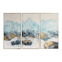 Картина Crashing Waves Hand Painted Canvases, S/3 HP