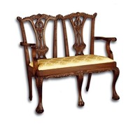 CCC2-M Кресло классическое - диван ткань