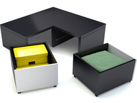 Подставка угловая с выкатными ящиками для шкафа углового Young Users by Vox