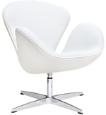 Кресло на металлокаркасе Swan A062 белый, spektrum-mebel.ru