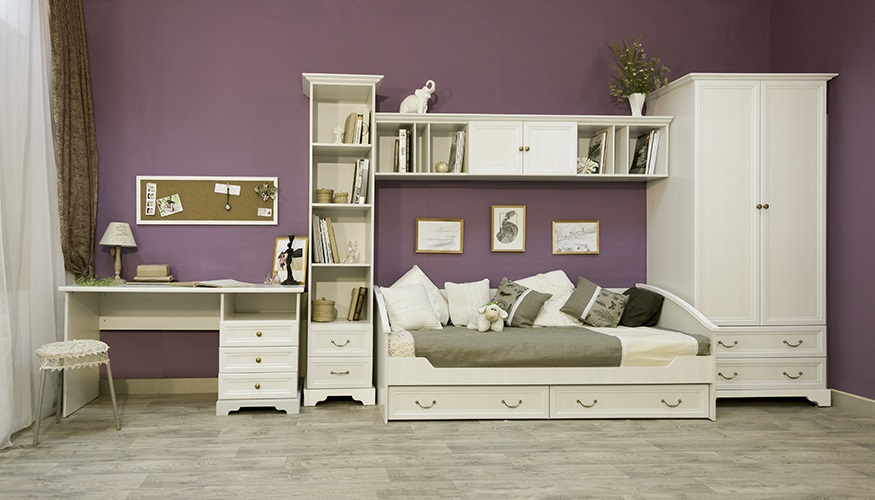 Классика комплект мебели для девочки, spektrum-mebel.ru