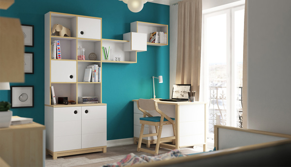 Комплект мебели для подростка Робин Wood Лайт, spektrum-mebel.ru