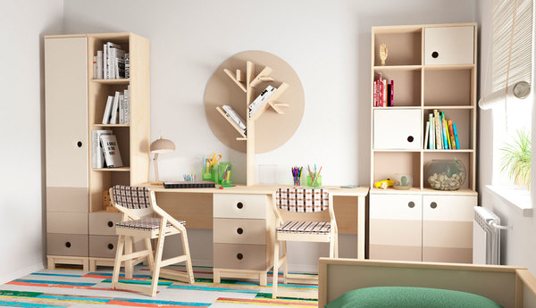 Комплект детской мебели Робин WOOD, spektrum-mebel.ru