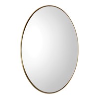 Зеркало Pursley Brass Oval Mirror