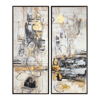Картина Life Scenes Hand Painted Canvases, S/2 HP