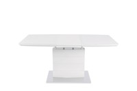 DT15037-2 Стол обеденный прямоугольный раздвижной белоснежный