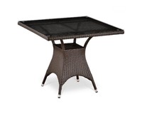 Плетеный стол T220BT-W51-90x90 Brown