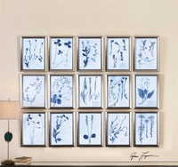 Комплект картин из 15 шт. Dried Flowers